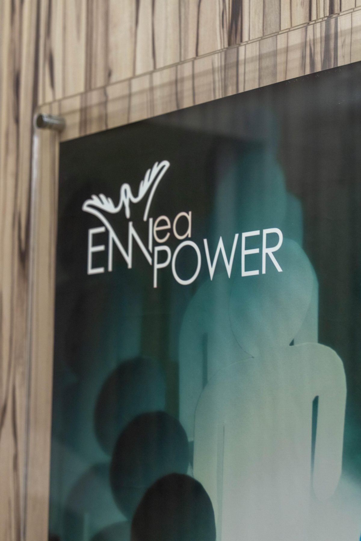 Enneagram Power display at the centre